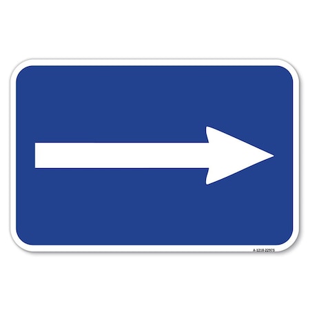 Signmission Safety Sign, 12 in Height, Aluminum, 18 in Length, 22975 A-1218-22975